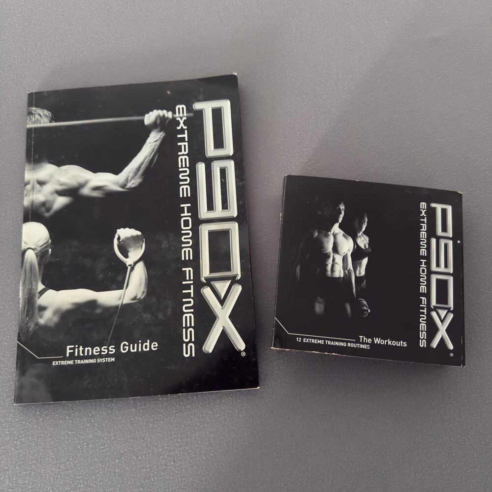 P90X Extreme Home Fitness DVD Set and Guide Book
